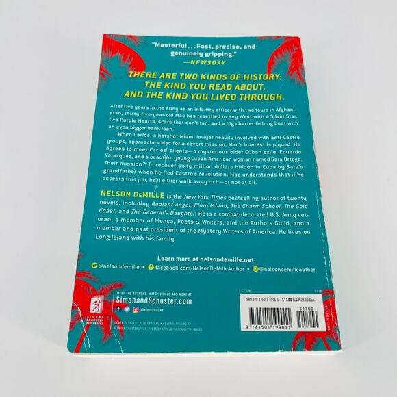 The Cuban Affair, a paperback novel/book by Nelson DeMille - Good Used Condition - Picture 8 of 12